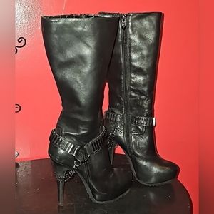 Fergalicious By Fergie Women's Stilletto Boots - Vintage Mint 6.5